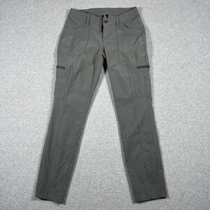 Kuhl Pants Womens 2 (27x28) Gray Treker Straight UPF Cargo Outdoor Stretch